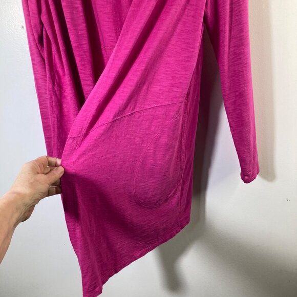 Womens Chicos The Ultimate Tee Open Front Cardigan Long Sleeve Pink L - Picture 4 of 8